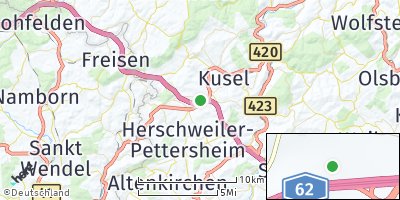 Google Map of Ehweiler
