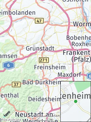Here Map of Dackenheim