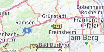 Google Map of Bobenheim am Berg