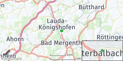 Google Map of Unterbalbach