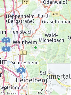 Here Map of Gorxheimertal