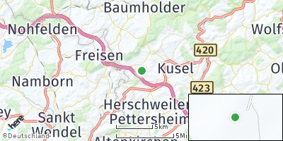 Google Map of Pfeffelbach