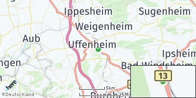 Google Map of Uffenheim