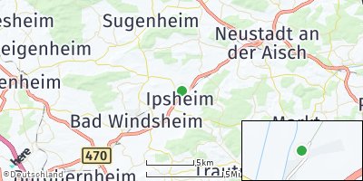 Google Map of Ipsheim