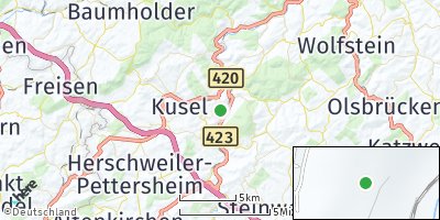 Google Map of Rutsweiler am Glan