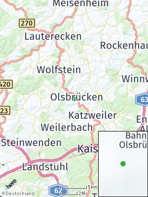 Here Map of Olsbrücken