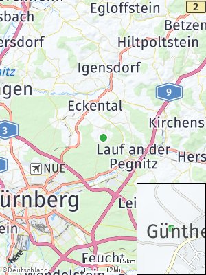 Here Map of Günthersbühl