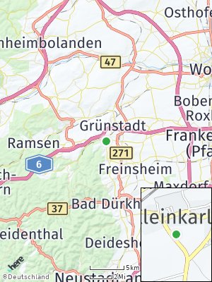 Here Map of Kleinkarlbach
