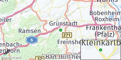 Google Map of Kleinkarlbach