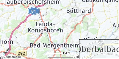 Google Map of Oberbalbach