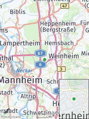Here Map of Viernheim