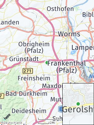 Here Map of Gerolsheim