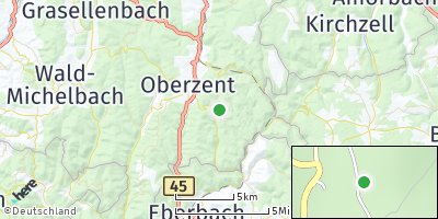 Google Map of Sensbachtal