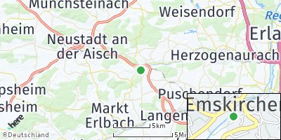 Google Map of Emskirchen