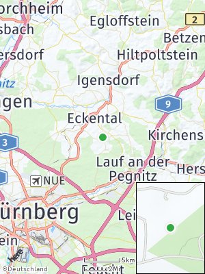 Here Map of Tauchersreuth