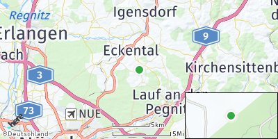 Google Map of Tauchersreuth