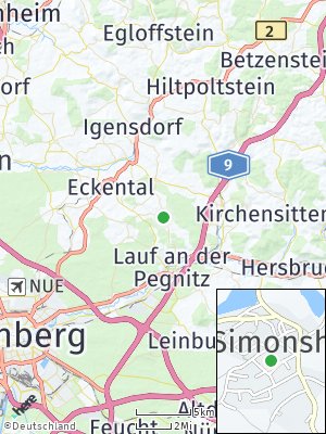 Here Map of Simonshofen