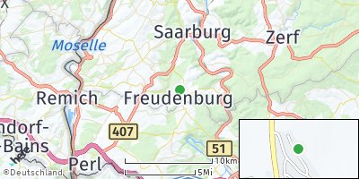 Google Map of Freudenburg