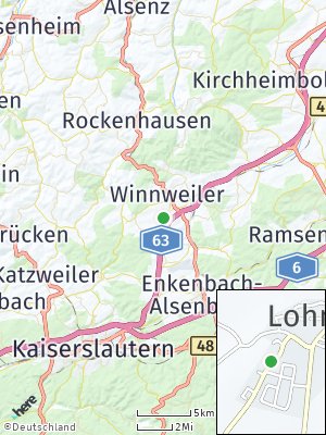Here Map of Lohnsfeld