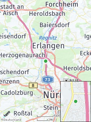 Here Map of Eltersdorf