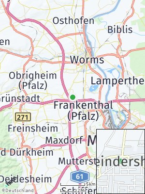 Here Map of Beindersheim