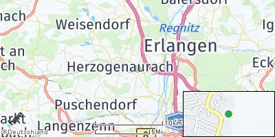 Google Map of Hauptendorf