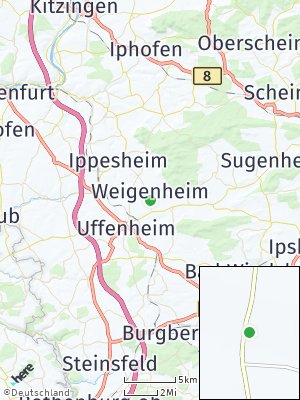 Here Map of Weigenheim