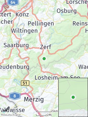 Here Map of Greimerath bei Trier