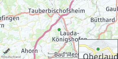 Google Map of Oberlauda