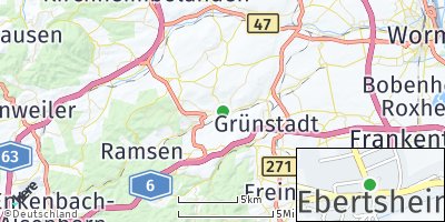 Google Map of Ebertsheim