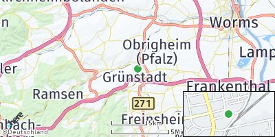 Google Map of Grünstadt