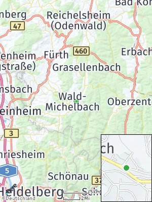 Here Map of Wald-Michelbach