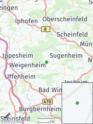 Here Map of Markt Nordheim