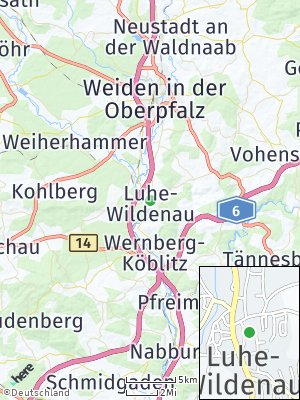 Here Map of Luhe-Wildenau