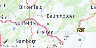 Google Map of Rohrbach