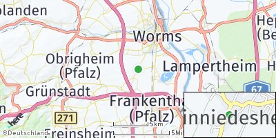 Google Map of Kleinniedesheim