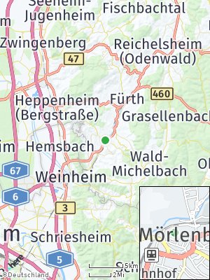 Here Map of Mörlenbach