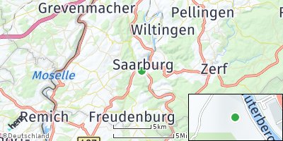 Google Map of Saarburg