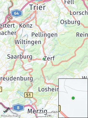 Here Map of Vierherrenborn