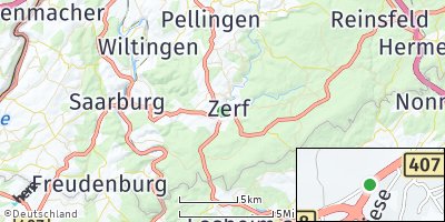 Google Map of Zerf
