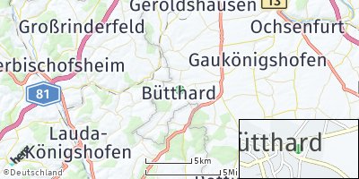 Google Map of Bütthard