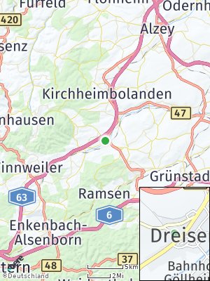 Here Map of Dreisen