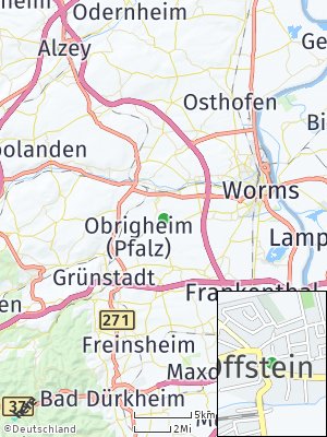 Here Map of Offstein