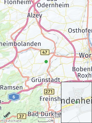 Here Map of Kindenheim