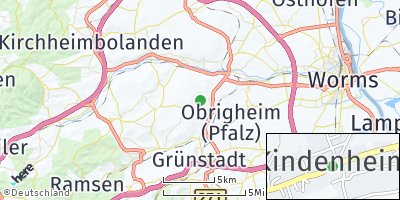 Google Map of Kindenheim