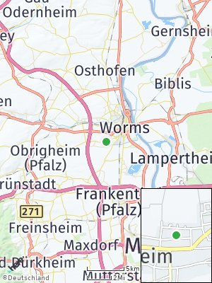 Here Map of Horchheim