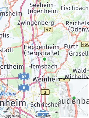 Here Map of Laudenbach