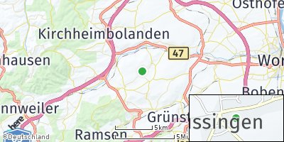 Google Map of Rüssingen