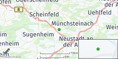 Google Map of Baudenbach