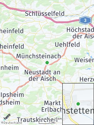 Here Map of Gutenstetten